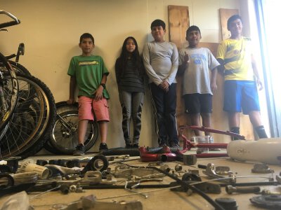 Guess How Many Parts? Kids Disassemble a Bike